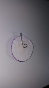 EJdesigns papirsmykker bagpå